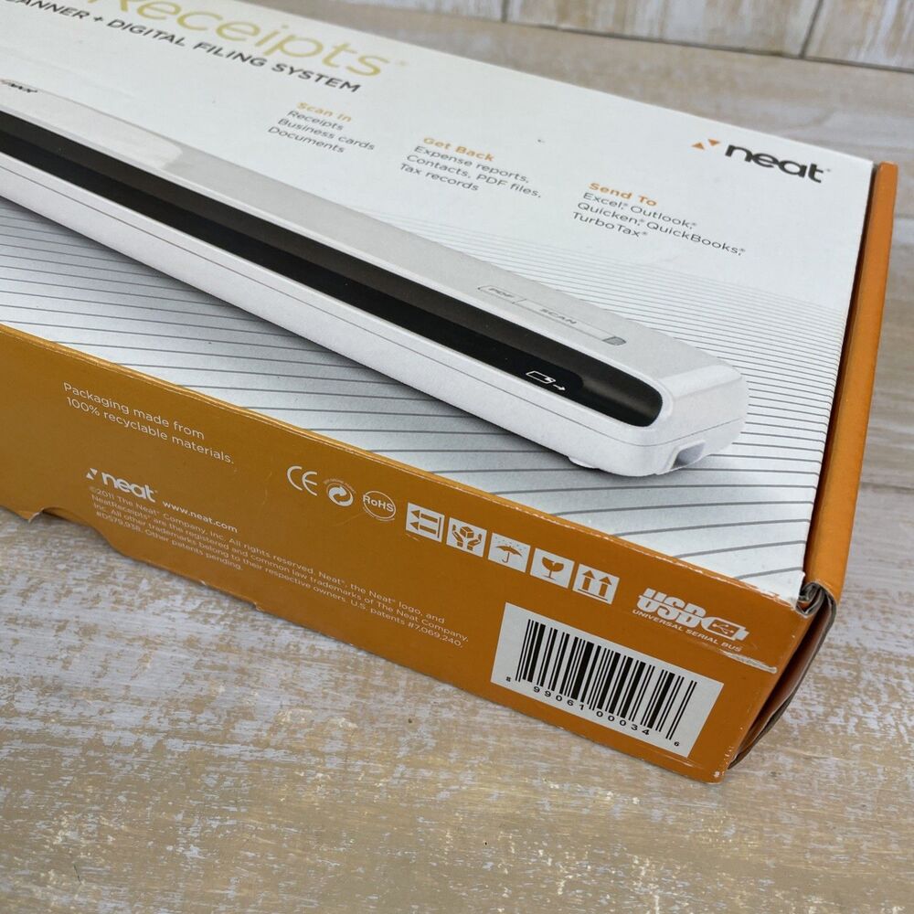 NeatReceipts Mobile Scanner + Digital Receipt Filing System Scanner - Picture 7 of 8